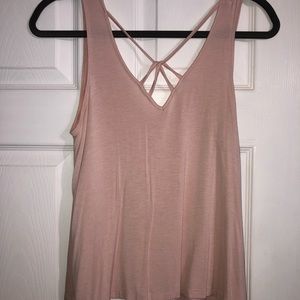 American Eagle, size small, pink tank top, barely worn